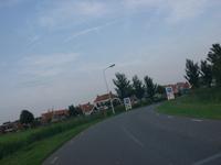 Vanuit Workum richting IJsselmeer...