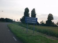 Vanuit Workum richting IJsselmeer...